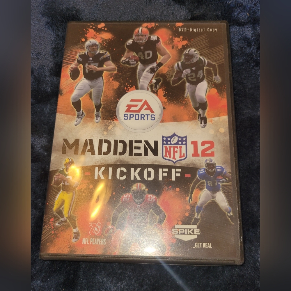 EUC Madden NFL 12 DVD 2012